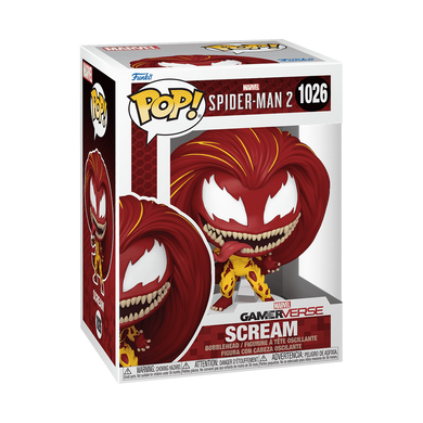 Funko POP! Games: Marvel Spider-Man 2 - Scream (Mary Jane) Vinyl Figure