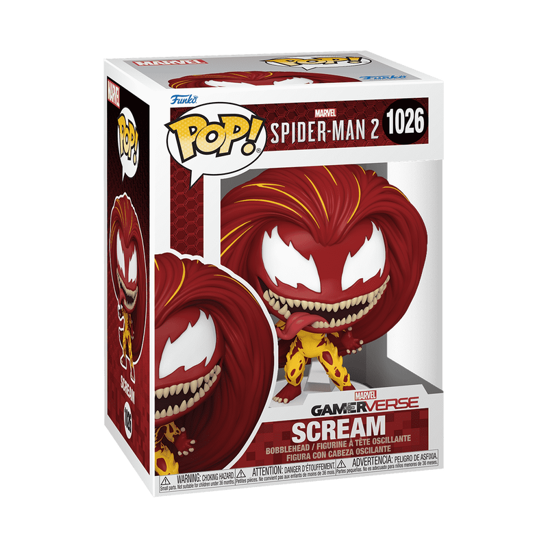 Cargue la imagen en el visor de la galería, Funko POP! Games: Marvel Spider-Man 2 - Scream (Mary Jane) Vinyl Figure
