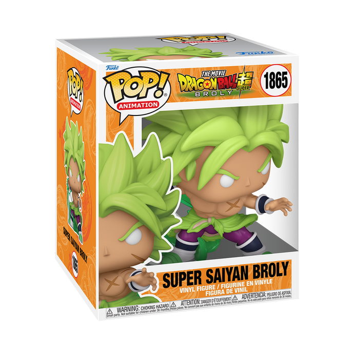 Funko Pop Animation! The Movie Dragon Ball Super Broly: Super Saiyan Broly Vinyl Figure