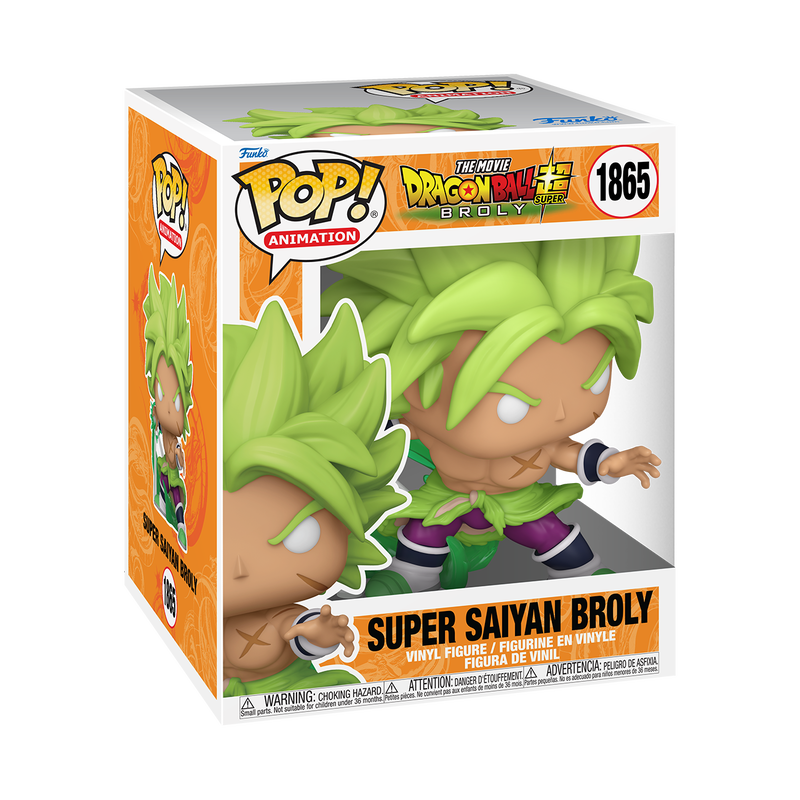 Chargez l&#39;image dans la visionneuse de la galerie, Funko Pop Animation! The Movie Dragon Ball Super Broly: Super Saiyan Broly Vinyl Figure
