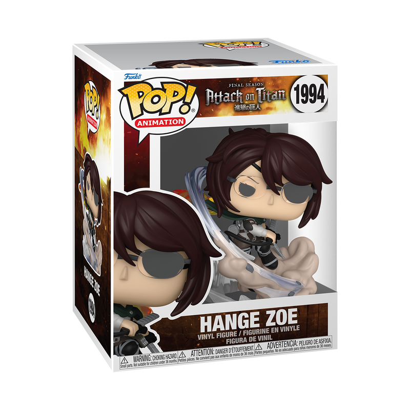 Cargue la imagen en el visor de la galería, Funko POP! Animation: Attack on Titans - Hange Zoe Vinyl Figure
