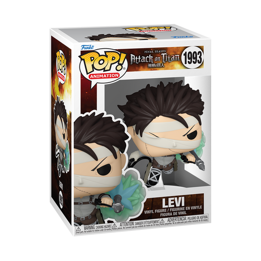 Funko POP! Animation: Attack on Titans - Levi with Bandages Vinyl Figure