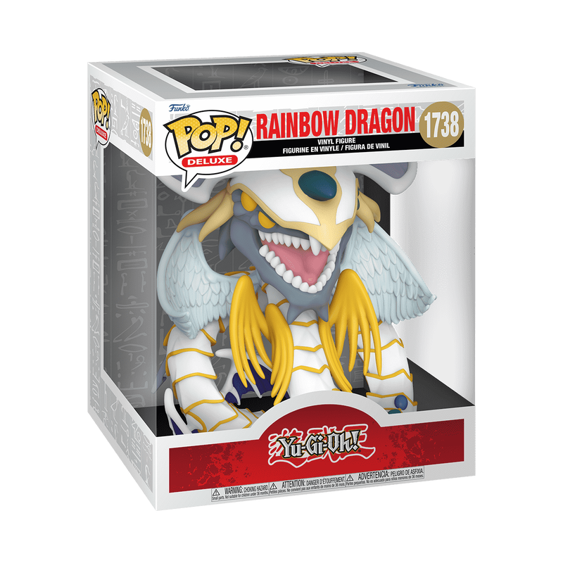 Load image into Gallery viewer, Funko POP! Deluxe: Yu-Gi-Oh - Rainbow Dragon Vinyl Figure
