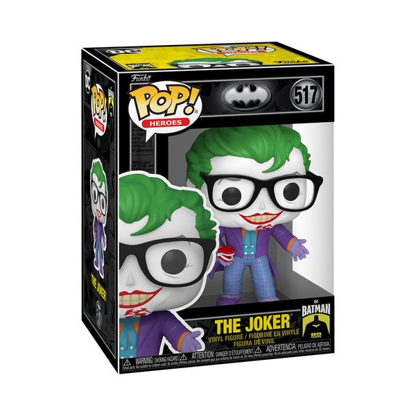 Funko POP! DC Comics: Batman - The Joker with Teeth (1989) Vinyl Figure