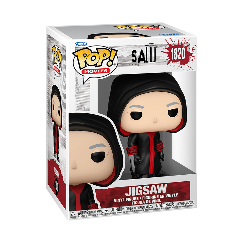 Chargez l&#39;image dans la visionneuse de la galerie, Funko POP! Movies Saw - Jigsaw Vinyl Figure
