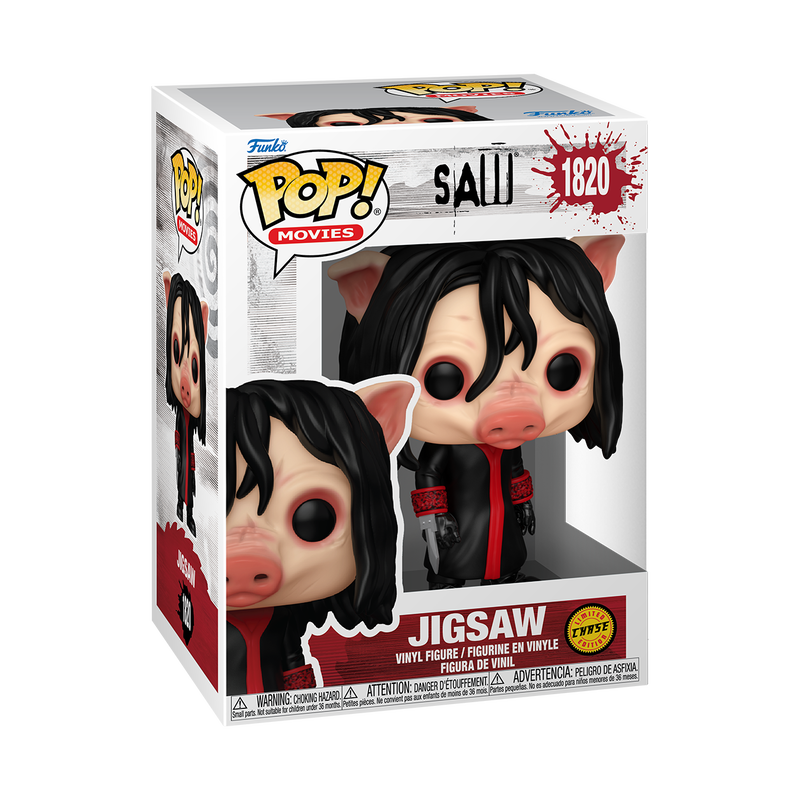 Chargez l&#39;image dans la visionneuse de la galerie, Funko POP! Movies Saw - Jigsaw Vinyl Figure

