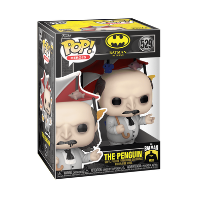 Funko POP! Heroes: Batman Returns - The Penguin with Animal Umbrella Vinyl Figure