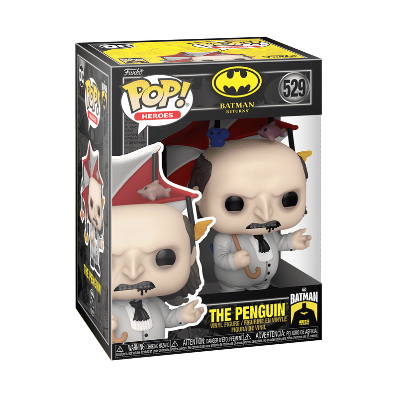 Load image into Gallery viewer, Funko POP! Heroes: Batman Returns - The Penguin with Animal Umbrella Vinyl Figure
