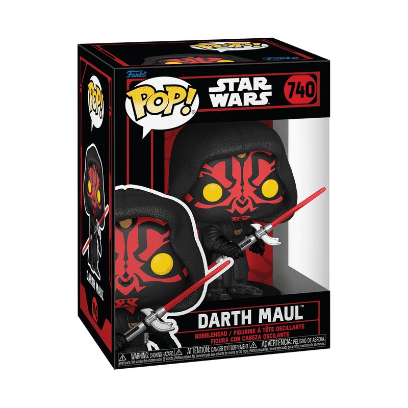 Load image into Gallery viewer, Funko POP! Star Wars - Darth Maul in Robe Vinyl Figure
