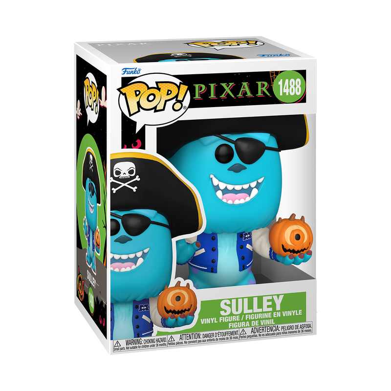 Chargez l&#39;image dans la visionneuse de la galerie, Funko POP! Disney Pixar - Sulley in Pirate Costume Vinyl Figure
