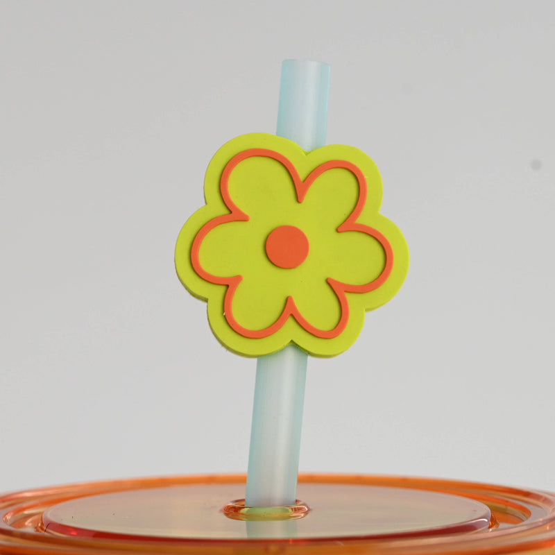Load image into Gallery viewer, Scooby Doo Mystery Machine Flowers 24oz Plastic Cold Cup
