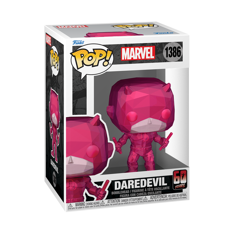 Cargue la imagen en el visor de la galería, Funko POP! Marvel: Daredevil - 60TH Anniversary Facet Vinyl Figure
