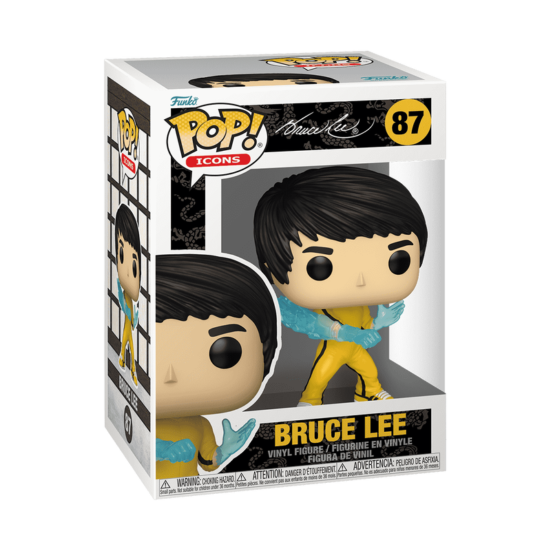 Load image into Gallery viewer, Funko POP! Icons: Bruce Lee - Bruce Lee (Be Water) Vinyl Figure
