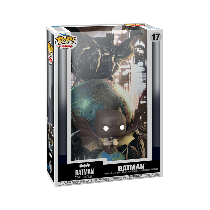 Chargez l&#39;image dans la visionneuse de la galerie, Funko POP! Comic Covers: DC - Batman The World #1 Vinyl Figure
