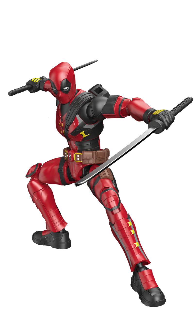 Cargue la imagen en el visor de la galería, Blokees: Marvel The Infinity Saga - Champion Deadpool Brick Toy
