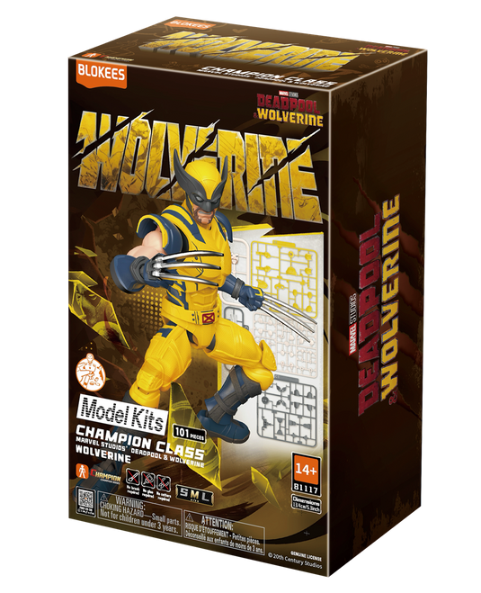 Blokees: Marvel The Infinity Saga - Champion Wolverine Brick Toy