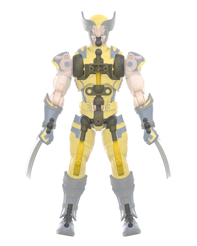 Cargue la imagen en el visor de la galería, Blokees: Marvel The Infinity Saga - Champion Wolverine Brick Toy

