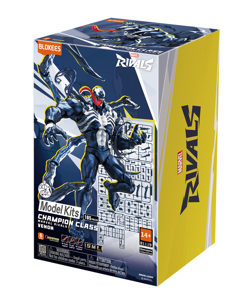 Load image into Gallery viewer, Blokees: Marvel Rivals - Venom Brick Toy
