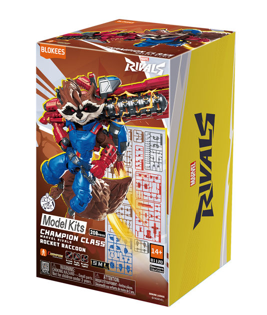 Blokees: Marvel Rivals - Rocket Raccoon Brick Toy
