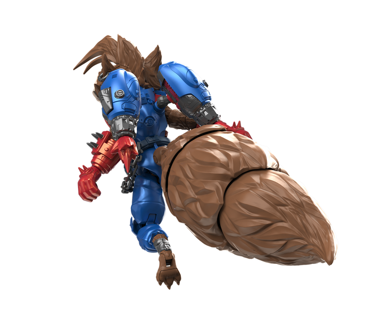 Cargue la imagen en el visor de la galería, Blokees: Marvel Rivals - Rocket Raccoon Brick Toy
