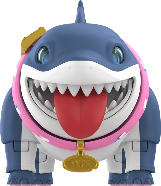 Blokees: Marvel Rivals - Jeff the Land Shark Brick Toy