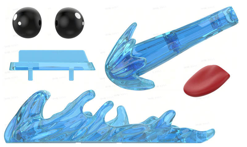 Chargez l'image dans la visionneuse de la galerie, Blokees: Marvel Rivals - Jeff the Land Shark Brick Toy
