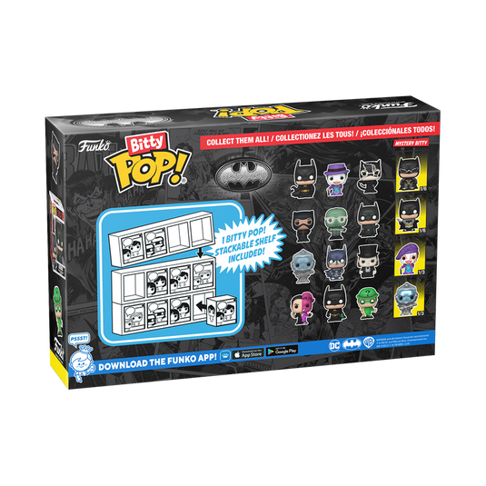 Funko Bitty POP! DC Comics Batman 85TH Anniversary - 4-Pack Vinyl Figure