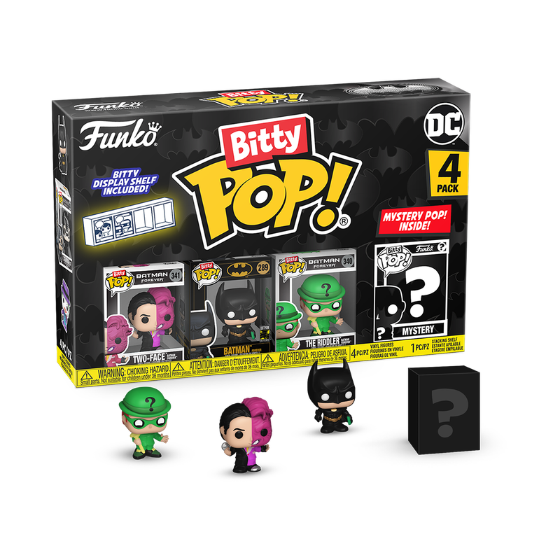 Funko Bitty POP! DC Comics Batman 85TH Anniversary - 4-Pack Vinyl Figure