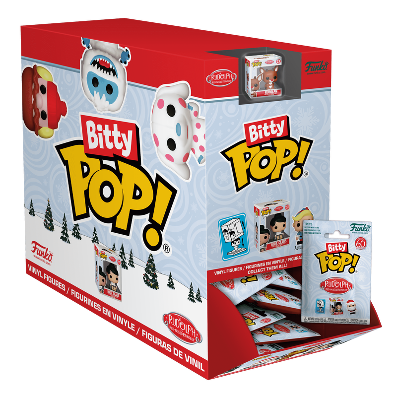 Funko Mystery Bitty POP! Rudolph - 1pc The Red Nosed Reindeer Mystery ...