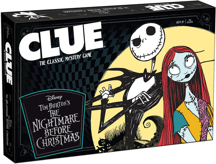 USAopoly CLUE: Disney The Nightmare Before Christmas Board Game