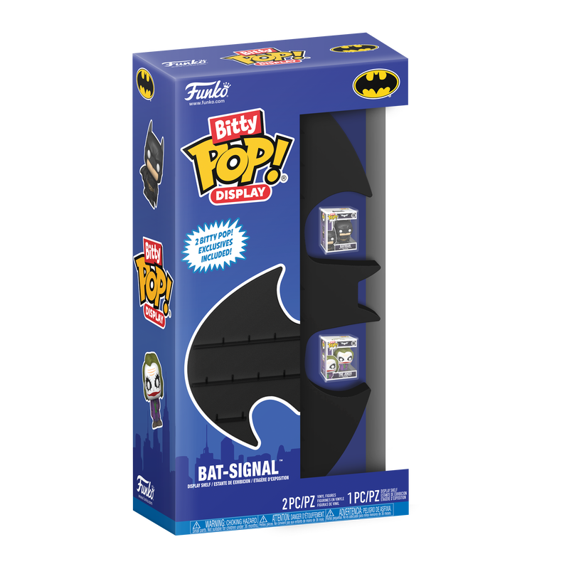 Funko Bitty POP! DC Comics - Bat Signal Display With Pop