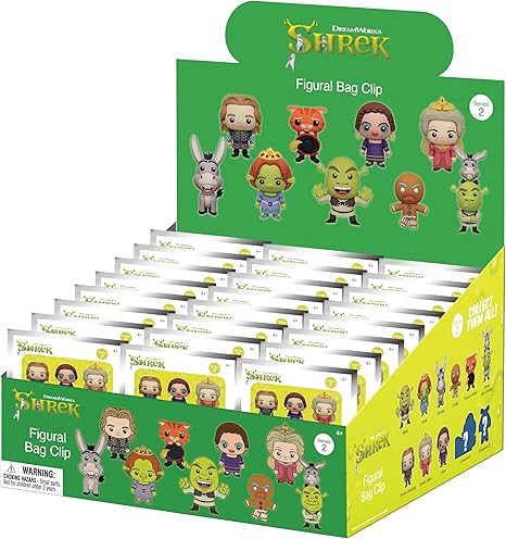 Monogram Universal Shrek - Series 2 Characters 1pc 3D Figure Bag Clip Blind Bag