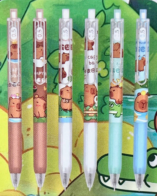 BC mini Capybara - 1 Single Gel Pen Vol.3 Blind Box