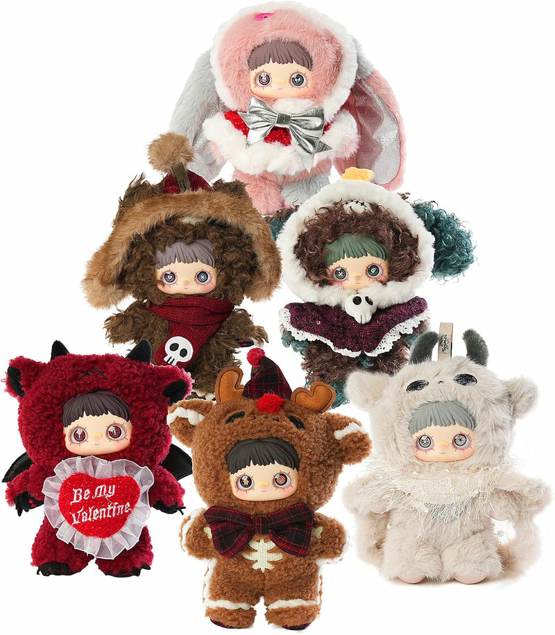 Load image into Gallery viewer, Kika Goods Top Toy MayMei Winter Weirdness Series 1 Piece Plush Blind Box
