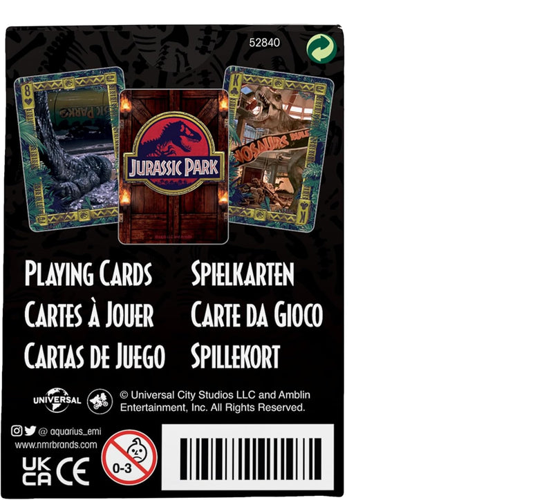 Chargez l&#39;image dans la visionneuse de la galerie, Jurassic Park/World - 1pc Playing Cards
