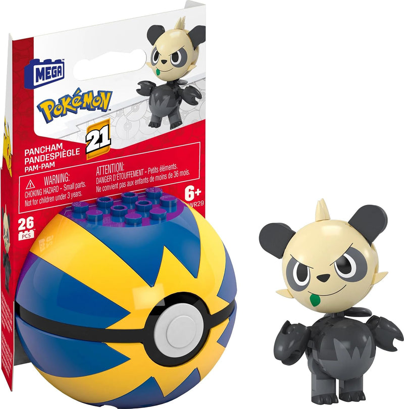 Cargue la imagen en el visor de la galería, Pokemon - Pokeball Mega Construx Building Toy Kit Figure
