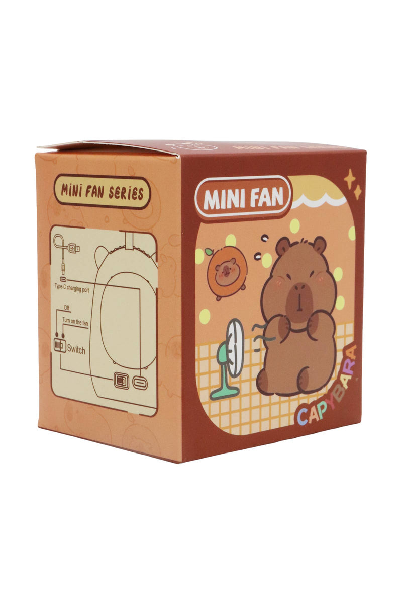 Cargue la imagen en el visor de la galería, Capybara Neckband Rechargeable Electric Fan
