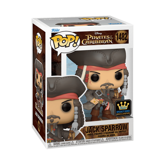 Funko POP! Disney: Pirates of the Caribbean - Jack Sparrow Standing on Mast Vinyl Figure
