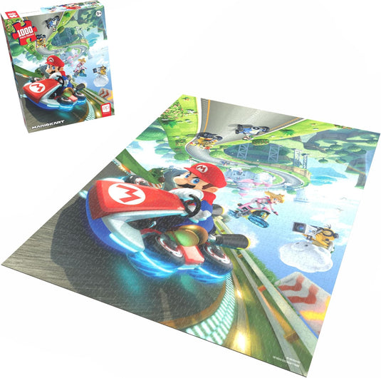 USAopoly Mario Kart “Anti-Gravity” 1,000 Piece Jigsaw Puzzle