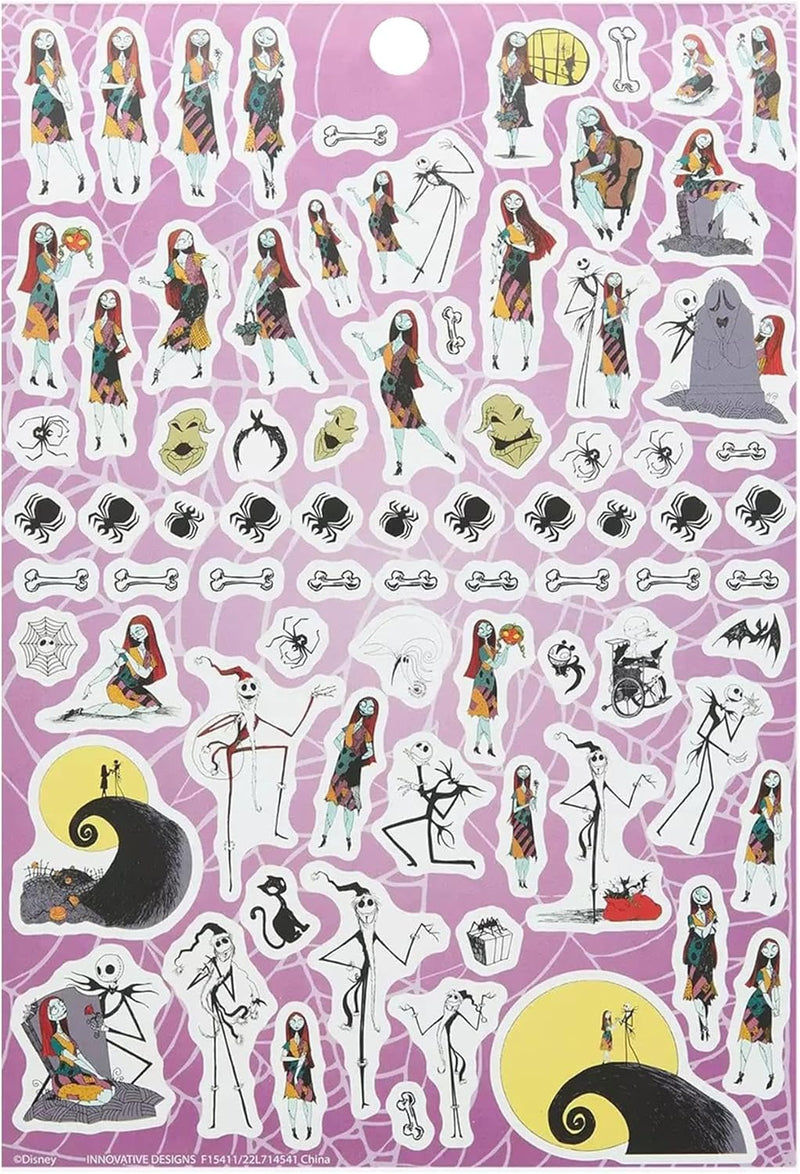 Cargue la imagen en el visor de la galería, Disney: Nightmare Before Christmas - Sticker Book with Puffy Stickers 4 Sheet
