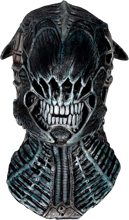 Ghoulish Necro Sentinel - Grey Alien Adult Costume Mask