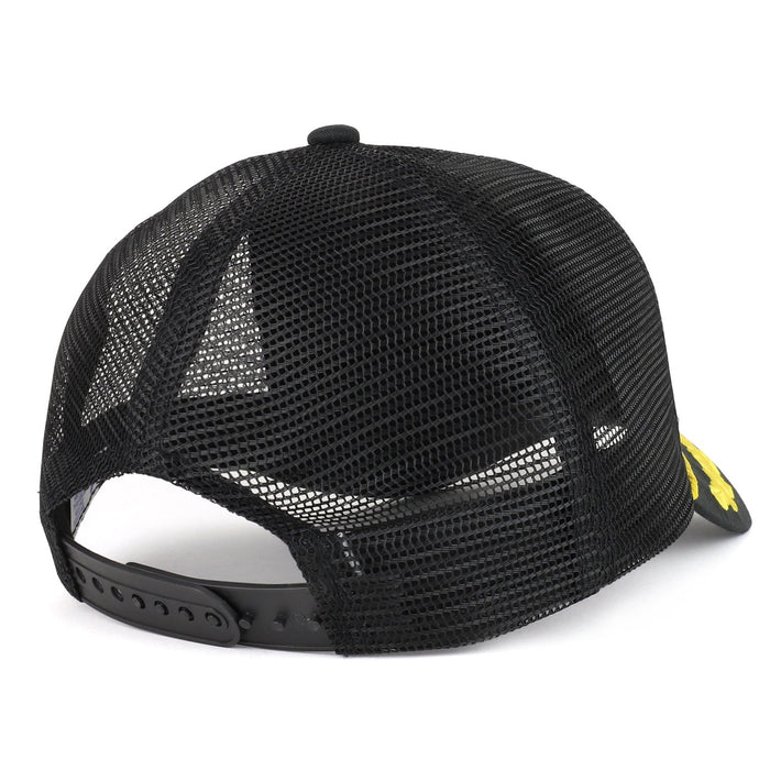 Cargue la imagen en el visor de la galería, Captain Fancy - Black Trucker Hat
