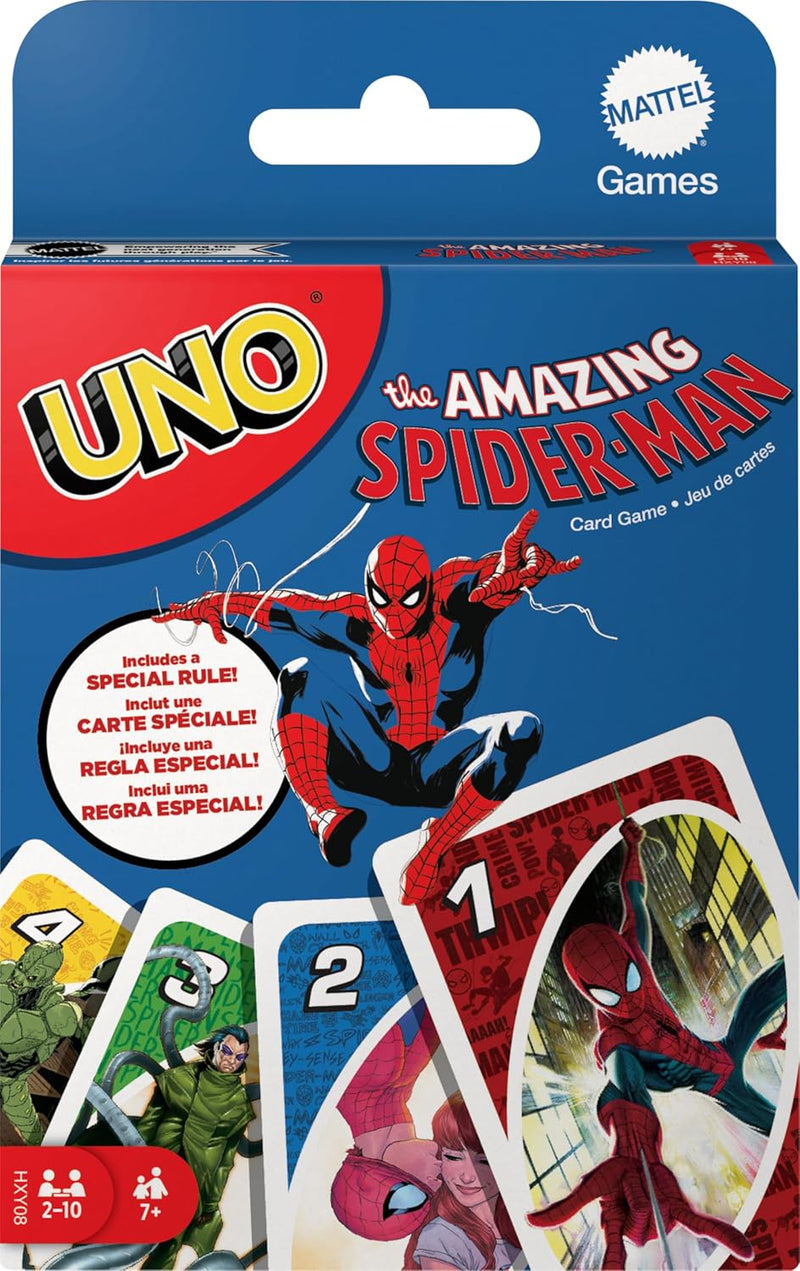 Cargue la imagen en el visor de la galería, UPD Mattel Marvel Spiderman - Uno Playing Cards
