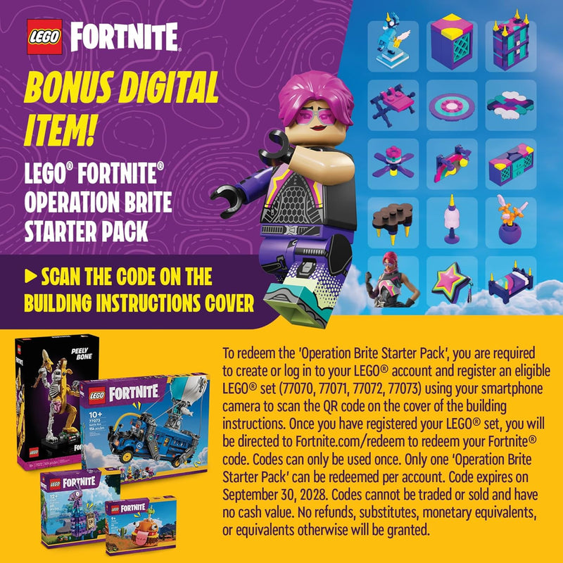 Cargue la imagen en el visor de la galería, LEGO Fortnite Supply Llama Building Set
