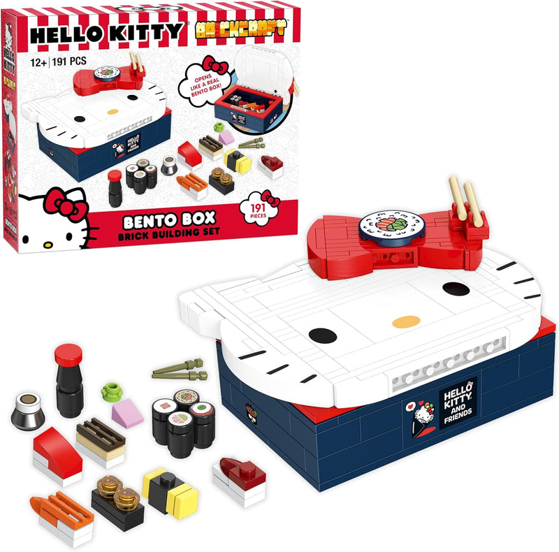 Cargue la imagen en el visor de la galería, Hello Kitty - Sanrio Hello Kitty Bento Box Building Set
