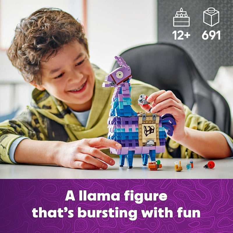 Cargue la imagen en el visor de la galería, LEGO Fortnite Supply Llama Building Set
