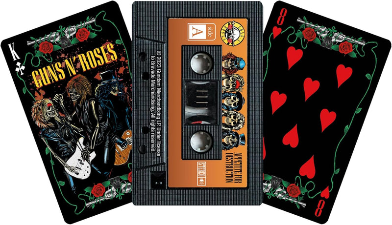 Guns N' Roses - Cassette Playing Cards