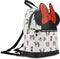 Minnie Patent Bow 10 Mini Mochila Deluxe con 1 bolsillo delantero