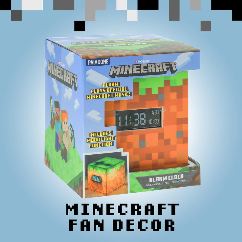 Chargez l&#39;image dans la visionneuse de la galerie, Minecraft - Grass Block Alarm Clock Light
