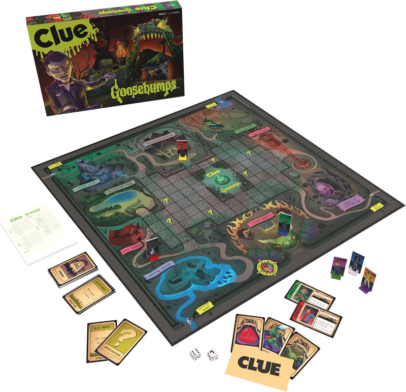Cargue la imagen en el visor de la galería, USAopoly CLUE: Goosebumps Classic Board Game
